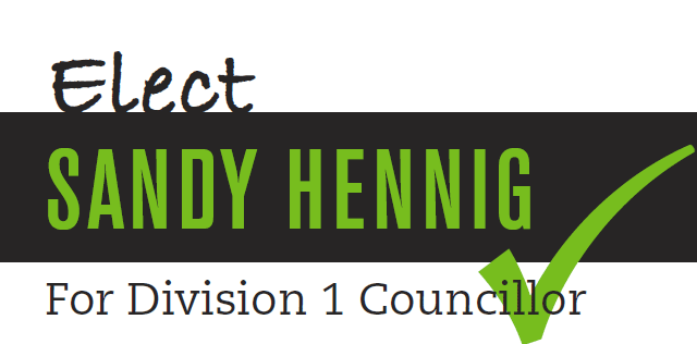 Elect Sandy Hennig for Parkland County Division 1 Councillor